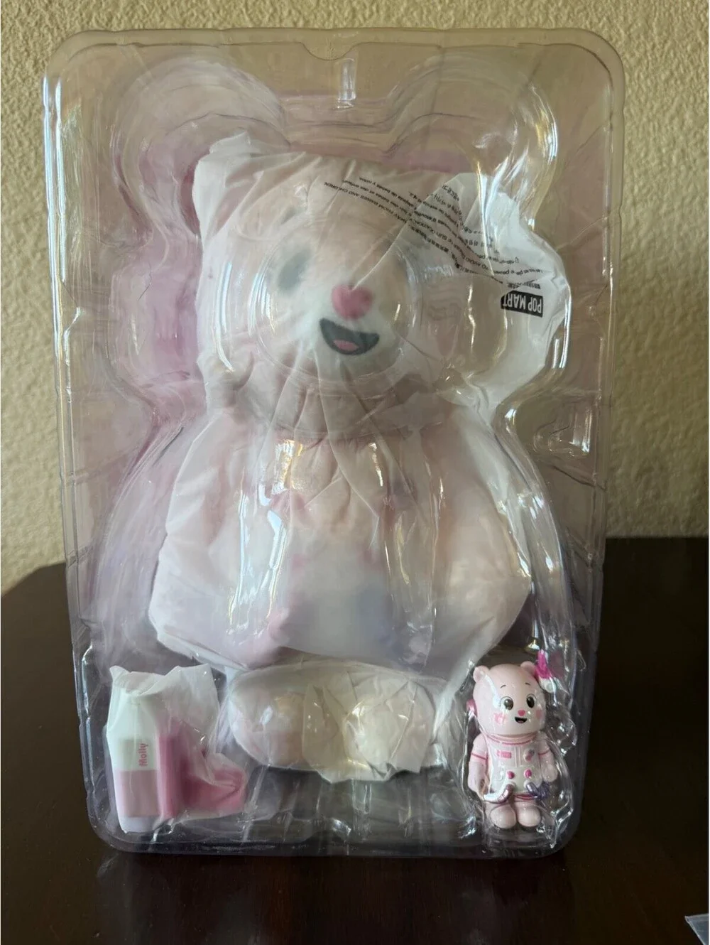 POP Mart Sweet Messages Bear 400% + 100 % Mega Space Molly - New open box